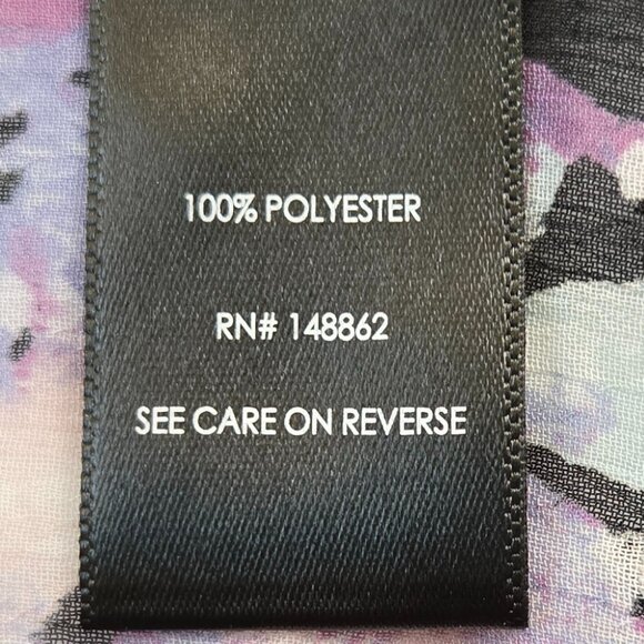 630-24 Torrid Maxi Swiss Dot Floral front tie Kimono Duster Size 2 (16/18) - Picture 11 of 12